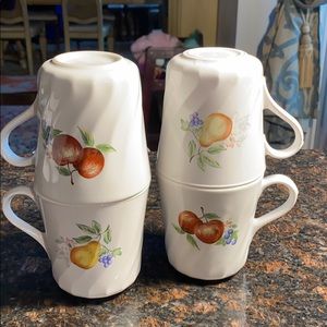 4 Corelle Chutney 8 oz. Cups
